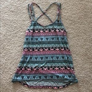Geo Print Tank Top